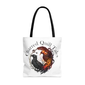 Charred Quill Tote Bag