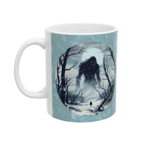 icy snow monster mug