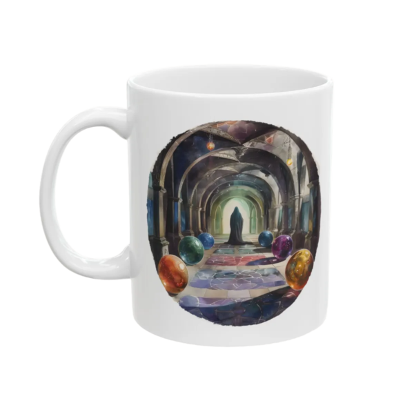 Mystic Crystal Orb Chamber – Ceramic Mug